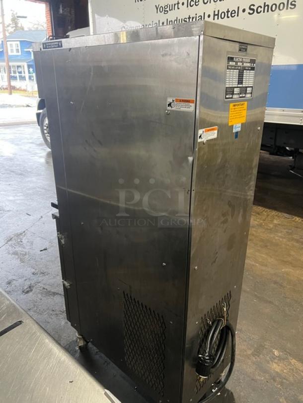 Electro Freeze 78RMT232 single flavor soft serve machine, stainless steel, on casters, electric, model 78RMT-232, 3-phase.