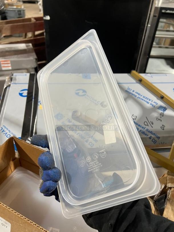 Cambro commercial translucent 1/3-size pan seal cover, Model 30PPCWSC190, new condition, with product markings visible.