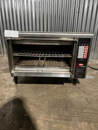 Hatco TFW461R Thermo Finisher, electric countertop, 208V, 3-phase, on legs. Serial 8816551120. Good condition.
