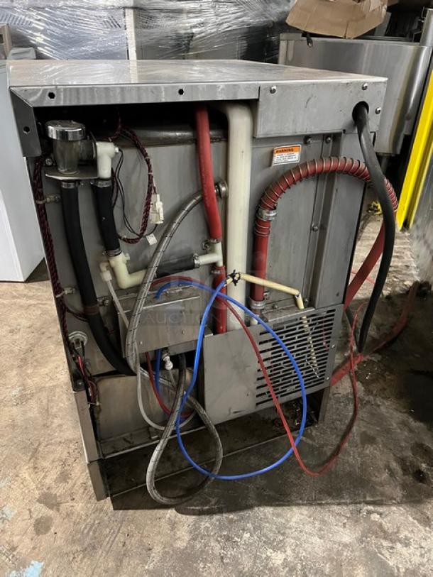 Hobart LXIGH under-counter dishwasher, all stainless steel, 208/240V, 1 phase, serial 23-1103-007. Good condition.