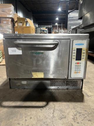 TurboChef NGC stainless steel rapid cook oven, electric, ventless, digital controls, used condition, 208-240V.