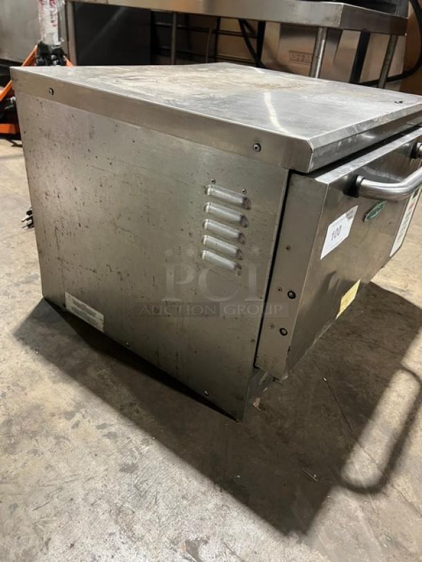 TurboChef NGC stainless steel countertop ventless rapid cook oven, electric, digital controls, model NGC, 208-240V, used condition.