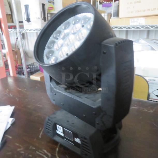 Chauvet Rogue R2 Wash Light, moving head, good condition, visible controls, model R2, $2418.