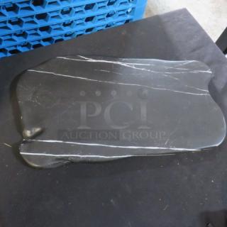 American Metalcraft MB17 faux black marble melamine serving board, sleek design, excellent condition.