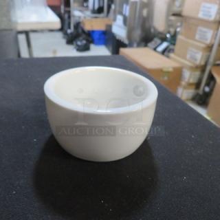 NEW Acopa 2oz bright white ramekin, pristine condition. Ideal for serving sauces or condiments. Model: 12XBID.