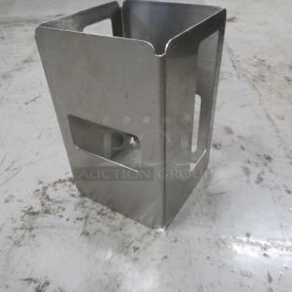 Rosetto stainless steel riser, 6x10 inches, durable design, excellent condition, priced at $262.99 each.