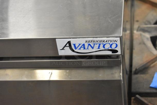 Brand new Avantco 178ZWT48FHC 2-door undercounter freezer, front breathing, 115V, 1 phase. Scratch and dent condition.