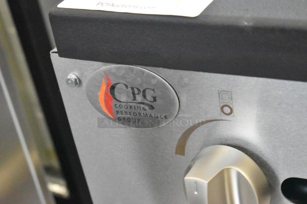 BRAND NEW Cooking Performance Group CPG-DSPR-L stock pot range, 160,000 BTU, liquid propane, model 351CPGDSPRL, with logo badge.