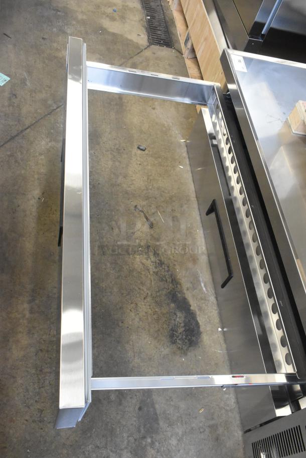 Brand new Avantco 178CBE60HC Commercial Chef Base, 2 drawer, with casters. Scratch and dent condition. 115V, 1 phase.