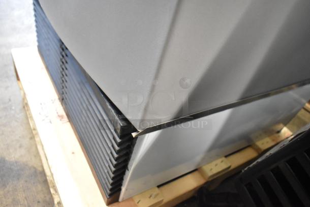 BRAND NEW Ice-O-Matic ICEU220FA5 undercounter ice machine, 70 lb. bin, full dice cubes, scratch and dent condition, 238 lb. 115V.