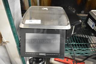 2017 Hobart HTi-7LH26 metal commercial scale. Tested, does not power on. Model label visible on front panel.