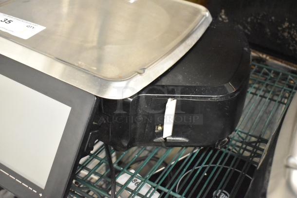 2017 Hobart HTi-7LH26 countertop food portioning scale, metal, non-functional, 120/208-240 Volts, 1 Phase.