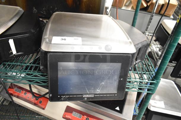 2017 Hobart HTi-7LH26 commercial scale, stainless steel, no power cord, tested working, 120/208-240V, 1 phase.