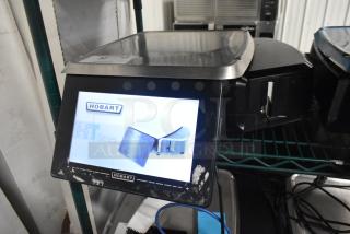 2017 Hobart HTi-7LH26 metal commercial countertop food portioning scale, with digital display. Tested and working condition.