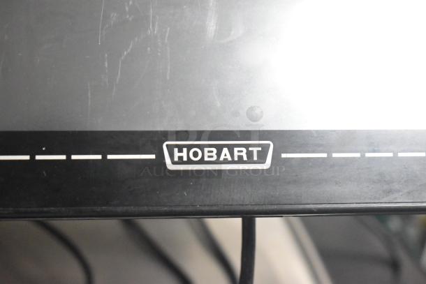 2017 Hobart HTi-7LH26 metal countertop food portioning scale, tested working. Brand logo visible. 120/208-240V, 1 phase.
