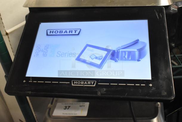2016 Hobart HTi-7LH scale, missing right legs, no power cord, tested, working, 120/208-240V, 1 phase, commercial use.
