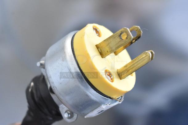 2021 COW800 Commercial 2 Door Reach In Cooler plug; 115 volts, 1 phase, durable design, commercial casters for mobility.