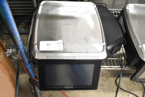 2023 Hobart HTi-7LH4W Metal Commercial Food Portioning Scale, 120/208-240V, 1 Phase, tested and working. Visible label: "46 QTY."