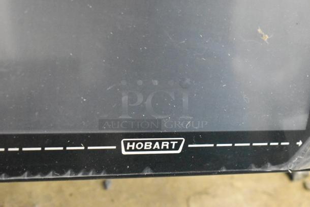 2024 Hobart HTi-7LH4W commercial countertop food scale, metal finish, tested and working, visible Hobart logo.