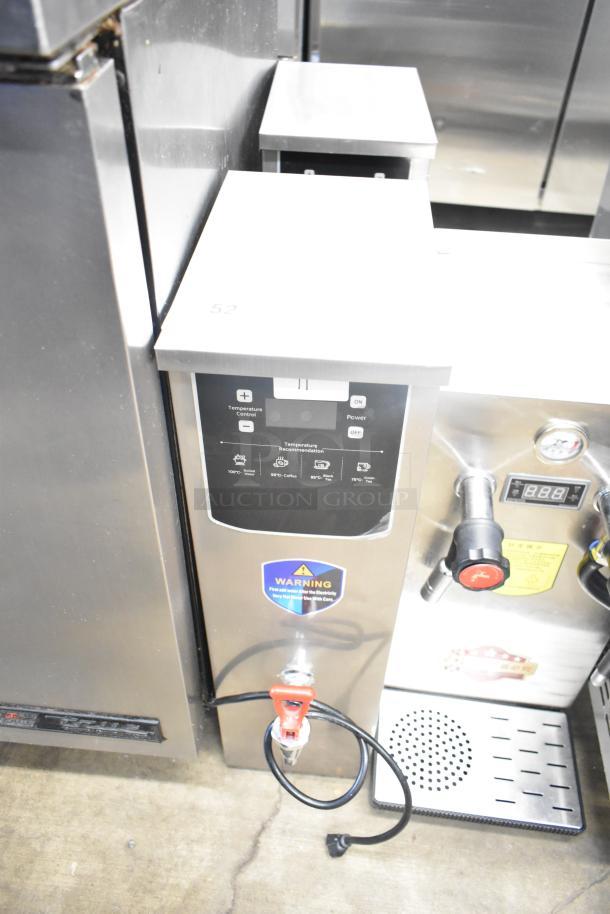 Wonder AMZ-B-20 commercial countertop hot water heater/dispenser with temperature control, 120V, 1 phase. New condition.