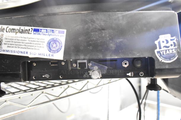 2021 Hobart HTi-7LH4W commercial scale, tested and working. Features Texas Agriculture sticker and Hobart 125 years badge.