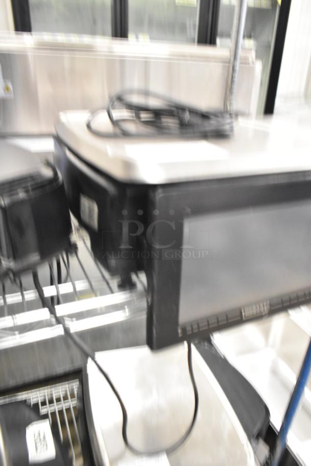 2021 Hobart HTi-7LH4W metal commercial countertop food portioning scale, tested and working, for auction.