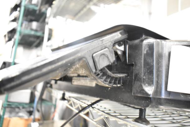 2016 Hobart HTi-LH metal commercial food portioning scale, black, countertop model, tested and working condition.