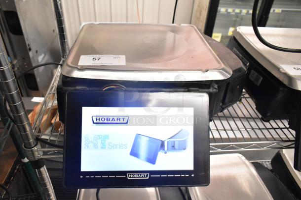 2017 Hobart HTi-7LH26 metal commercial countertop food portioning scale. Tested and working, with digital display.