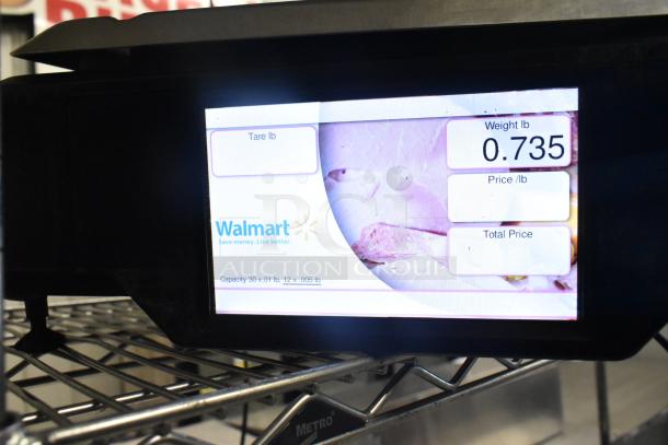 2017 Hobart HTi-7LH26 commercial scale, digital display, tested, working, 120/208-240V, 1 phase, countertop model.