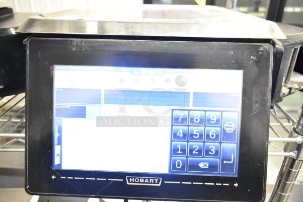 2017 Hobart HTi-7LH26 commercial scale, touchscreen display, tested, no power cord, 120/208-240V, 1 phase.