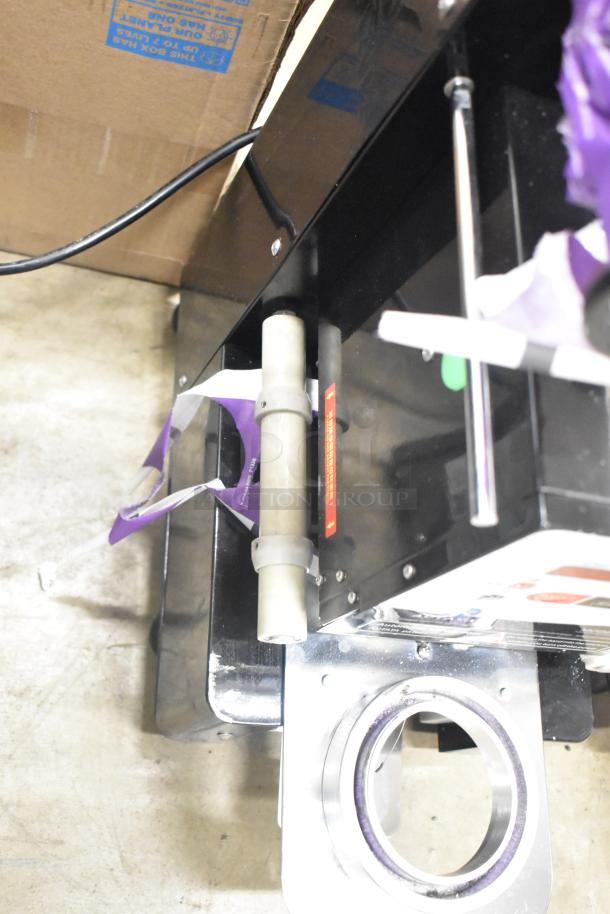 Autata ATT-95N automatic plastic cup sealing machine, 115 volts, 1 phase, sturdy design, slightly used condition.