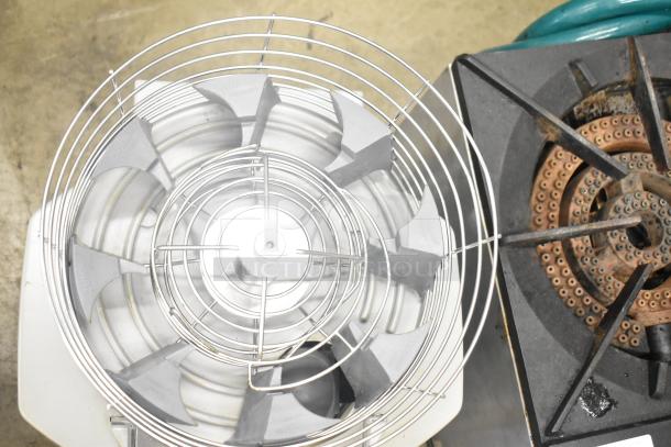 Zummo Z14C Commercial Citrus Juicer, 110V, shown from above. Stainless steel construction, clean condition, brand markings visible.