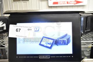 2017 Hobart HTi-7LH26 metal commercial scale, tested and working, missing power cord, 120/208-240V, 1 Phase.