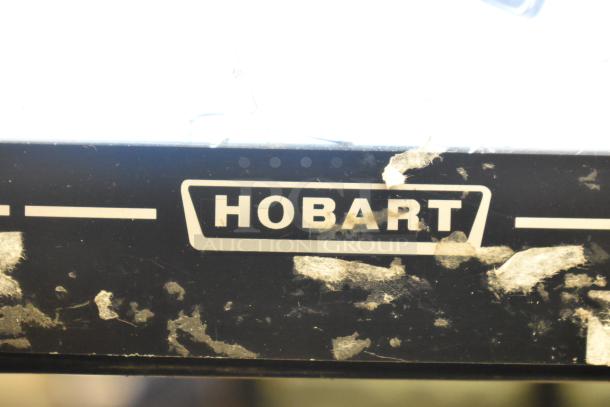 2017 Hobart HTs-LS26 metal commercial countertop food portioning scale, showing brand logo. Tested and working.