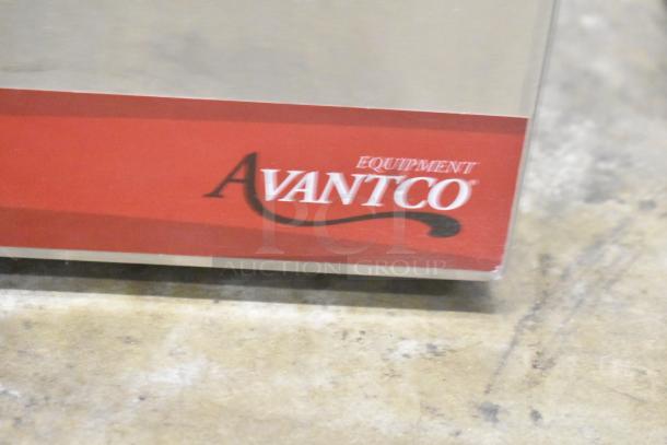 Brand new Avantco 177FW200D dual well electric food warmer, 12"x20", thermostatic controls, scratch and dent, 120V.