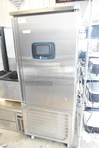2022 Desmon GBF-15+ETL stainless steel blast chiller shock freezer, 4 probes, 220V, 3-phase, excellent condition.