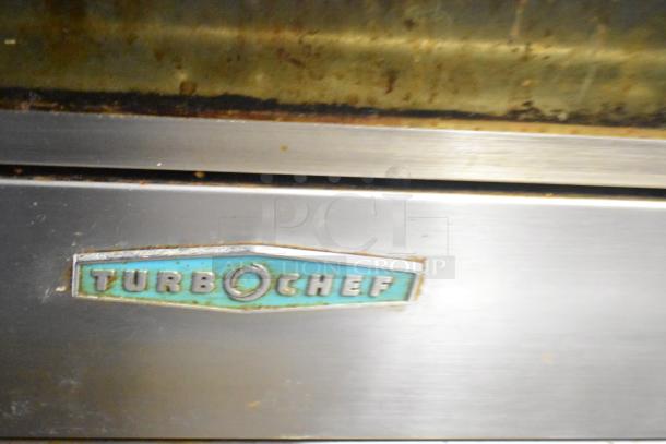 Turbochef HHD Ventless Oven, stainless steel, logo visible, 208/240V, 3-phase, countertop model, used condition.