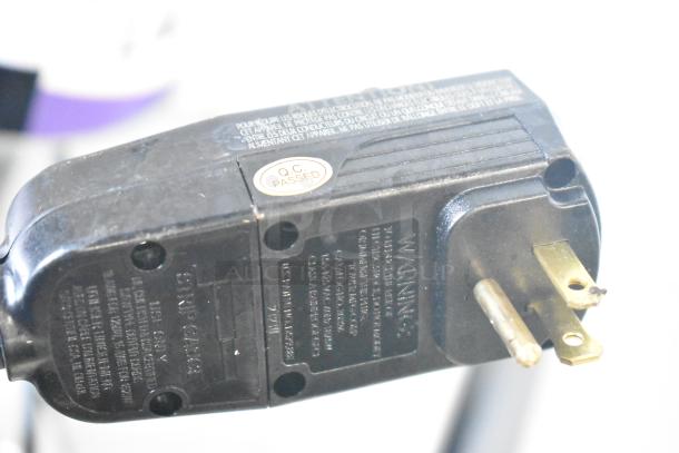 Noble 274LCNBGW glass washer plug, 115V, with Q.C. passed sticker.