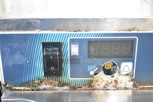 2017 Alto Shaam 500-3DN Narrow Three Drawer Warmer, 120 Volts, electronic panel with visible wear, used condition.