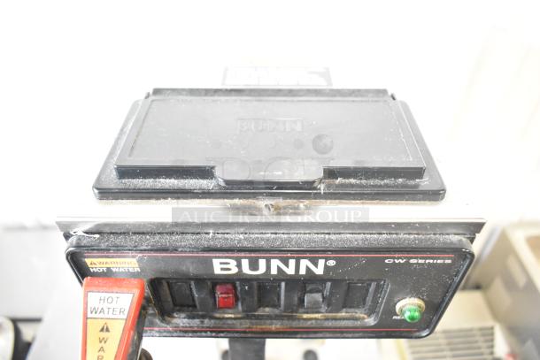 Bunn CWTF35-APS Airpot Brewer with Gourmet Funnel. Includes hot water faucet. 120/208-240 Volts. Used condition.