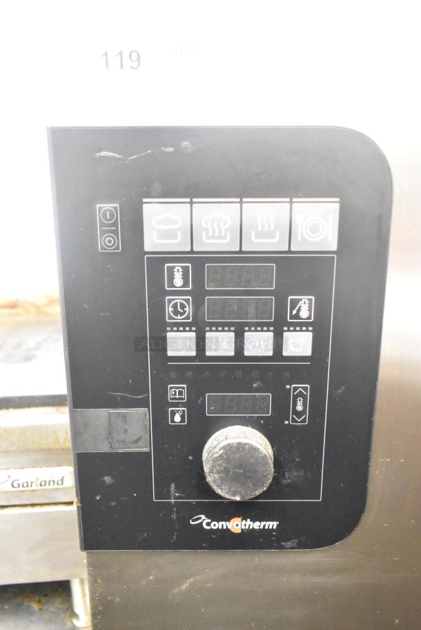 Convotherm C4eD6.20ES-N combi oven control panel, stainless steel, electric, 208/240V, 3-phase.