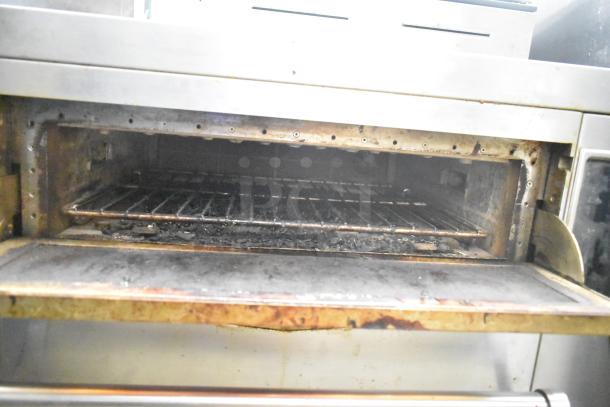 2023 Turbochef HHD double batch oven, ventless, impingement, electric, signs of use; 208/240V, 1 Phase.