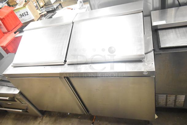2024 Delfield 4460NP-24M commercial sandwich salad prep table, stainless steel, excellent condition, 115V, 1 phase.