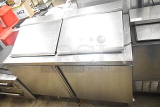 2024 Delfield 4460NP-24M commercial sandwich salad prep table, stainless steel, excellent condition, 115V, 1 phase.