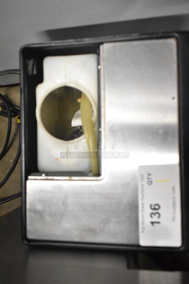 Espresso Italia Easy Cup 300 Countertop Espresso Machine, 115V, 1 Phase. Visible wear; auction label 136 attached.