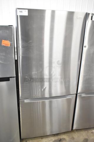 Brand new Vissani MDBF18SS reach-in cooler with drawer freezer, 115V, 1 Ph. Features minor scratches and dents.