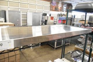 Brand new 2025 ServIt 423HSW2048 48" stainless steel heated shelf warmer, 120V, 1 Phase, with minor scratches and dents.