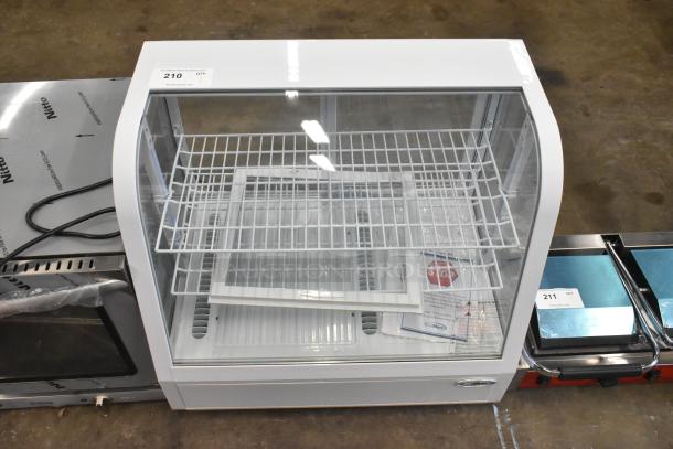 Brand new KoolMore CDC-3C-WH countertop display refrigerator, 3.6 Cu Ft., 110-120V, scratch and dent condition.