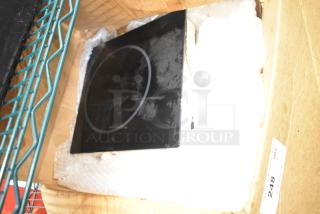 Mr Induction SR-650M Single Burner Induction Range, 120V, 1 Phase. Black glass top, boxed with bubble wrap, appears unused.