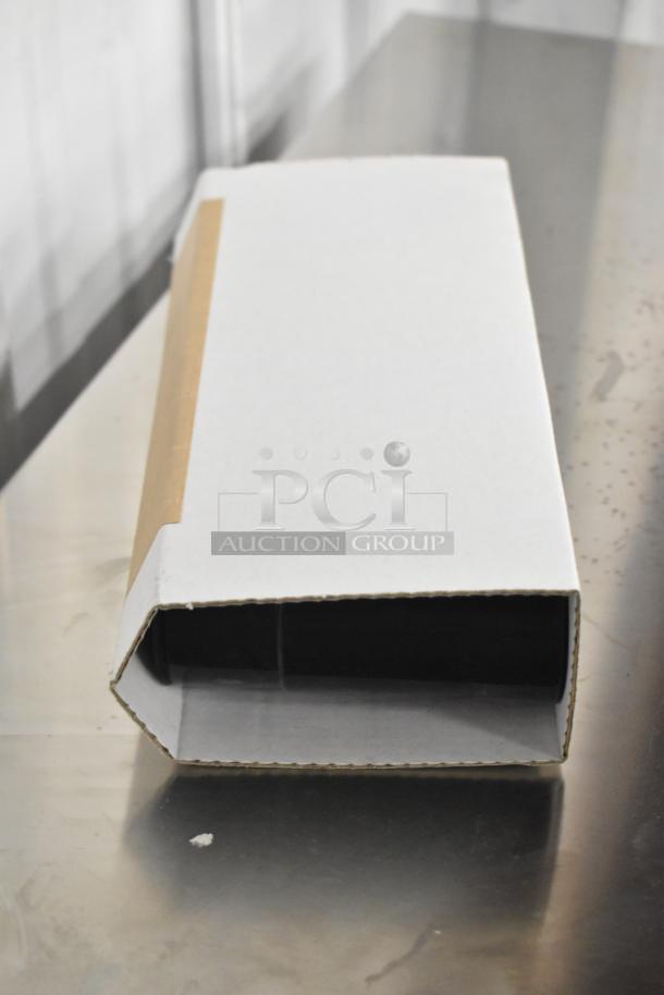 Box containing Gaggia MGV293NPU Vetro Black 3 Group Automatic Espresso Machine, brand new, 220/230 volts, 1 phase.